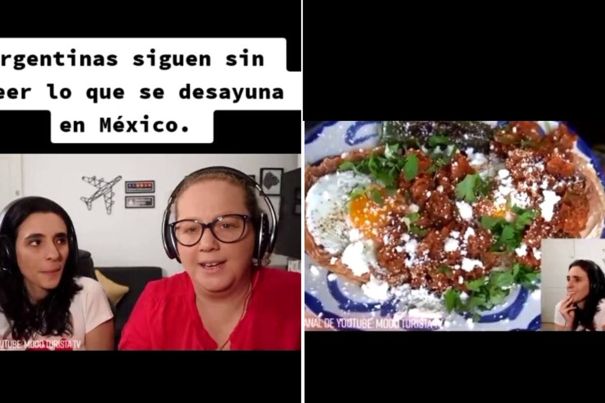 VIDEO: Argentinas se quedan en shock al ver que en México se desayuna huevos rancheros