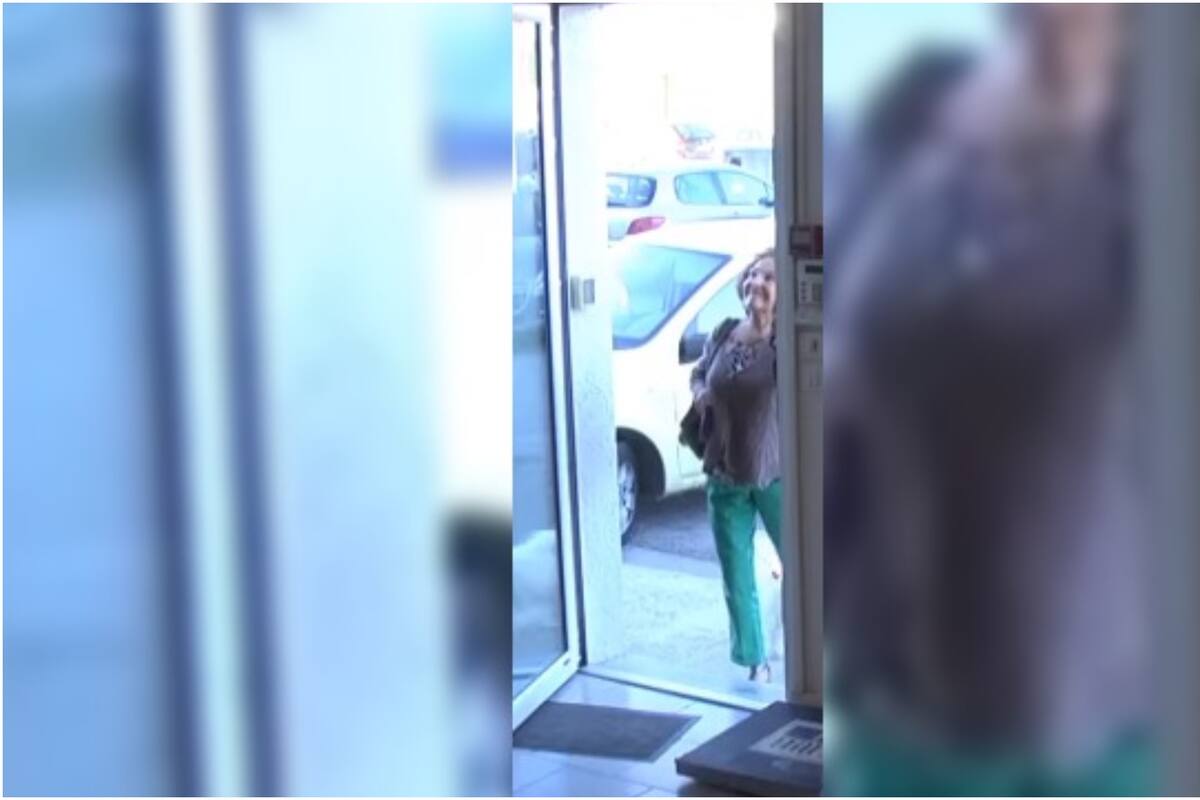 Veterinaria juega broma: Una mujer se lleva tremendo susto al encontrarse con estas mascotas
