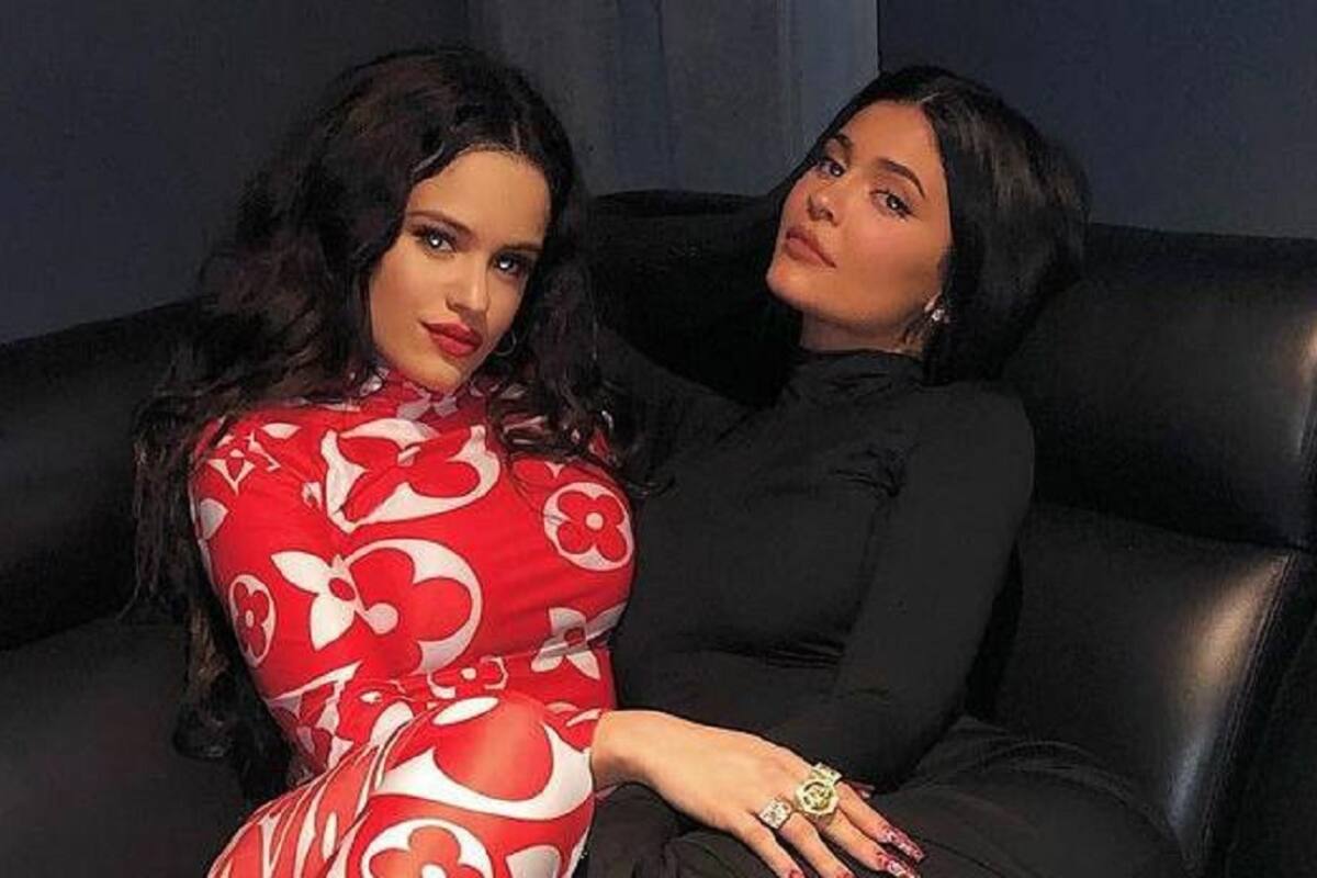 Rosalía y Kylie Jenner juntas en exclusivo restaurante italiano en Hollywood