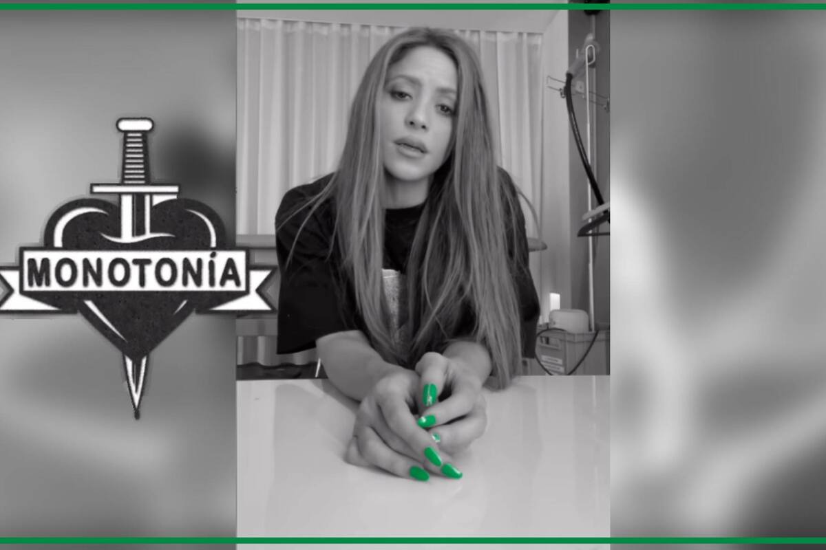 Shakira aparece al borde del llanto para interpretar "Monotonía"