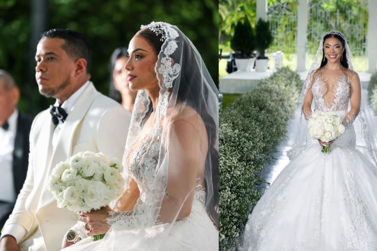 La Materialista y Eury Matos disfrutaron una hermosa boda: ¡estas son las primeras FOTOS del evento!