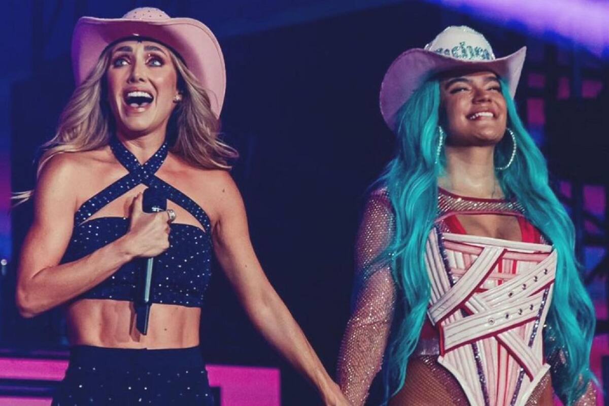 Karol G revela que Anahí tenía miedo de arruinar su presentación en el "Bichota Tour"