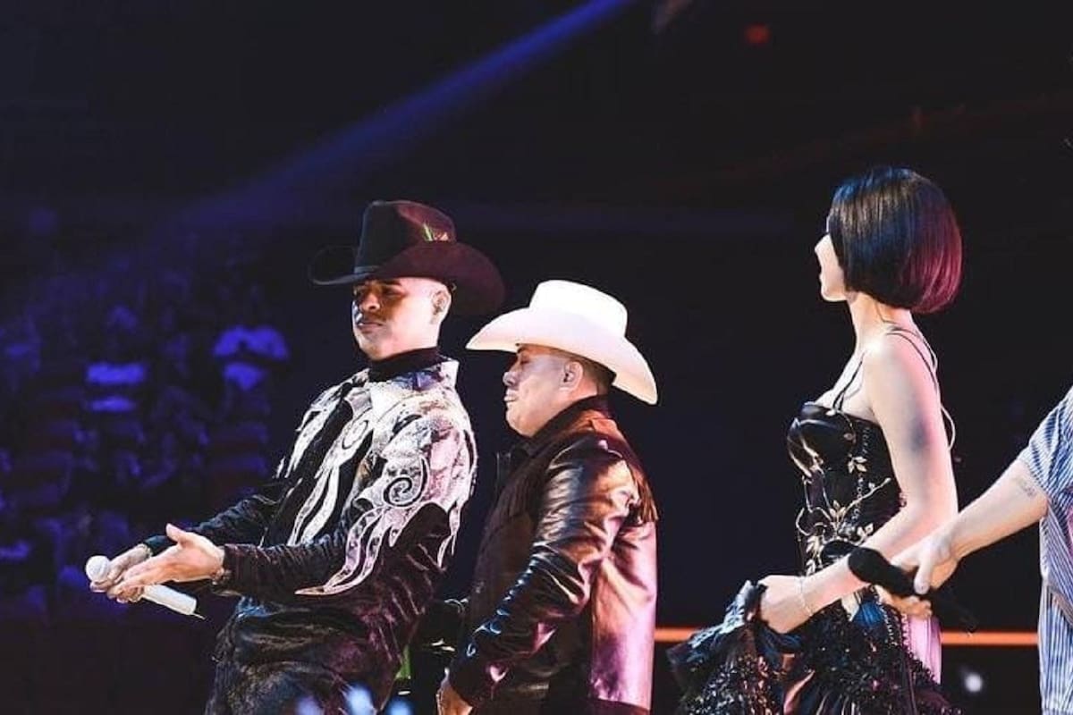 Ángela Aguilar, Grupo Firme, Camilo, Christian Nodal, y David Bisbal rinden homenaje a Vicente Fernández en “Premios Lo Nuestro”