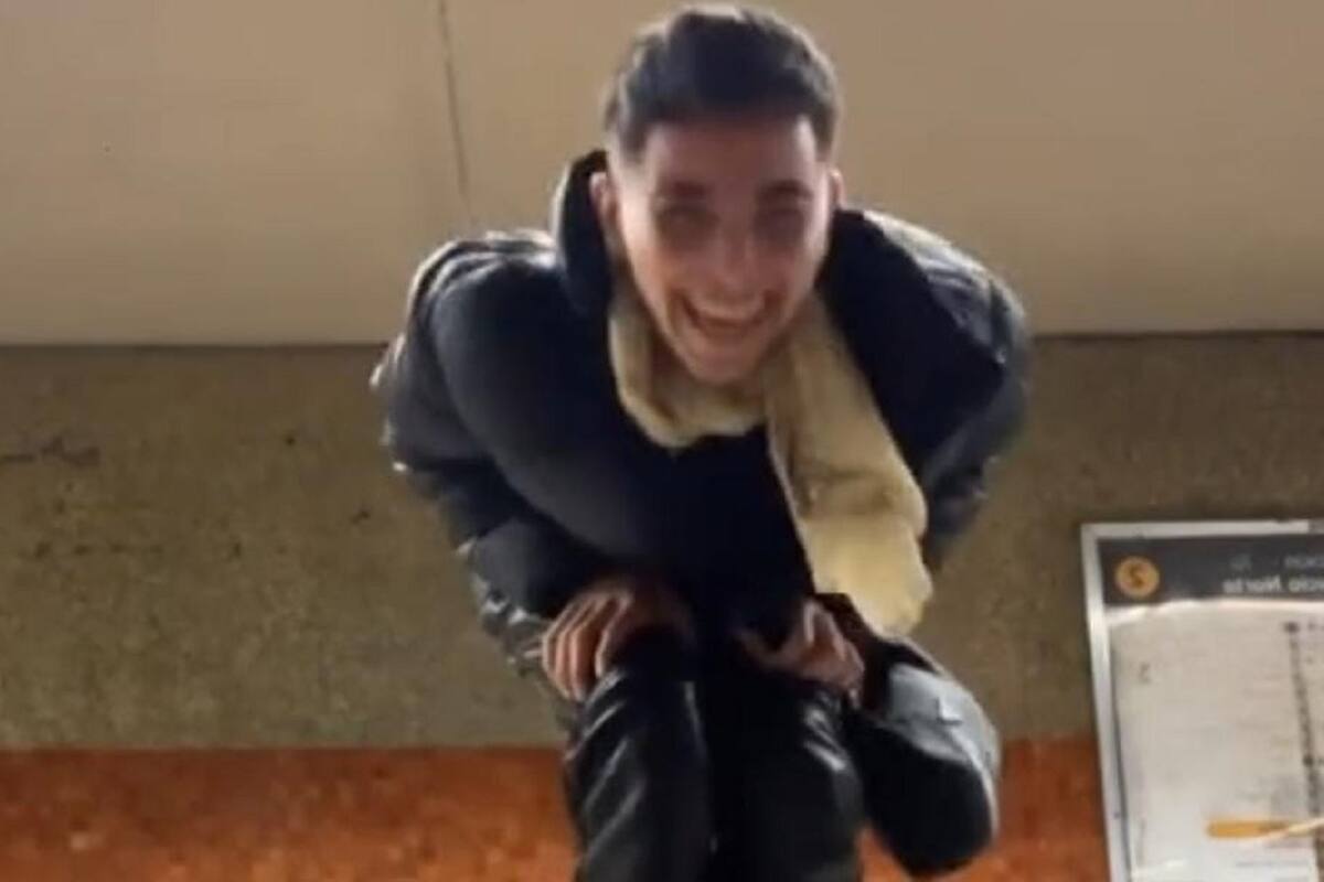 Mujer se lleva gran susto al creer que sería asaltada por joven que estaba grabando un TikTok