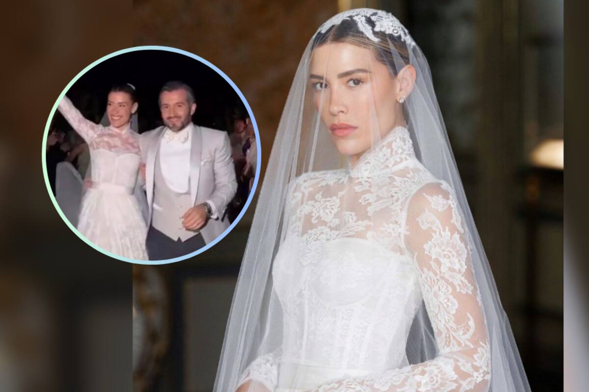 Se filtran fotos INÉDITAS de la boda de Michelle Salas y Danilo Díaz