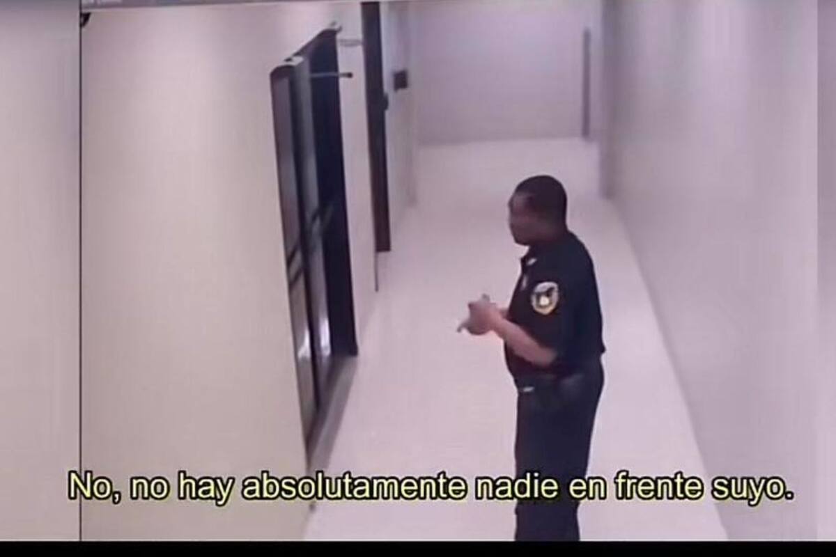 Así reaccionó guardia de seguridad al enterarse que hablaba con una mujer que había muerto dos años atrás