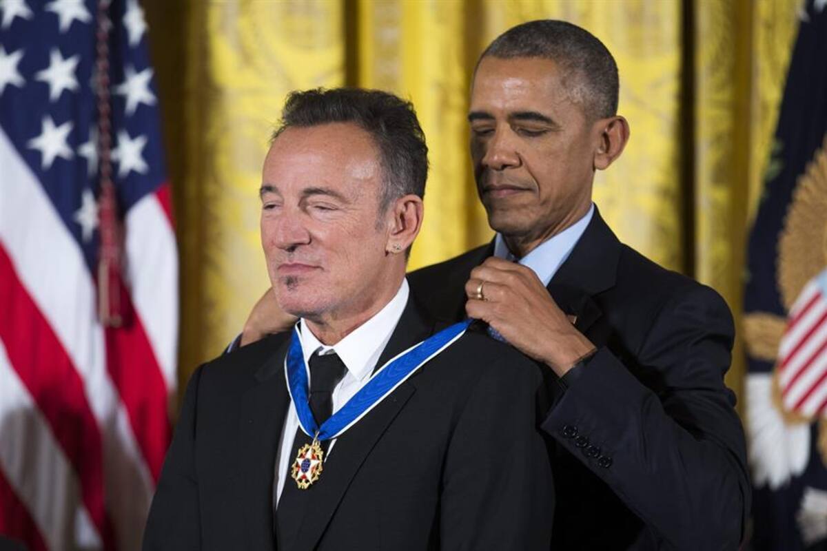Spotify presenta el nuevo pódcast de Bruce Springsteen y Barack Obama