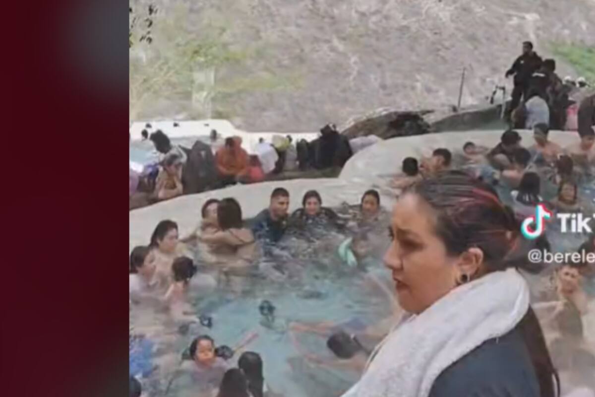 TikTok: Mujer acude a las grutas de Tolatongo y no es lo que esperaba