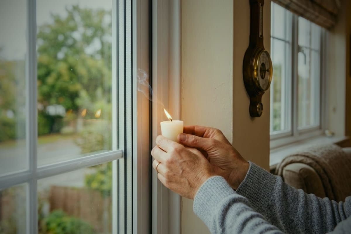 El método de la vela en la ventana recomendado por arquitectos para identificar fugas de aire en segundos y evitar un aumento en el consumo eléctrico por un uso inadecuado del aire acondicionado o filtraciones ocultas que pueden repararse con mantenimiento sencillo: ¿cómo aplicarlo?
