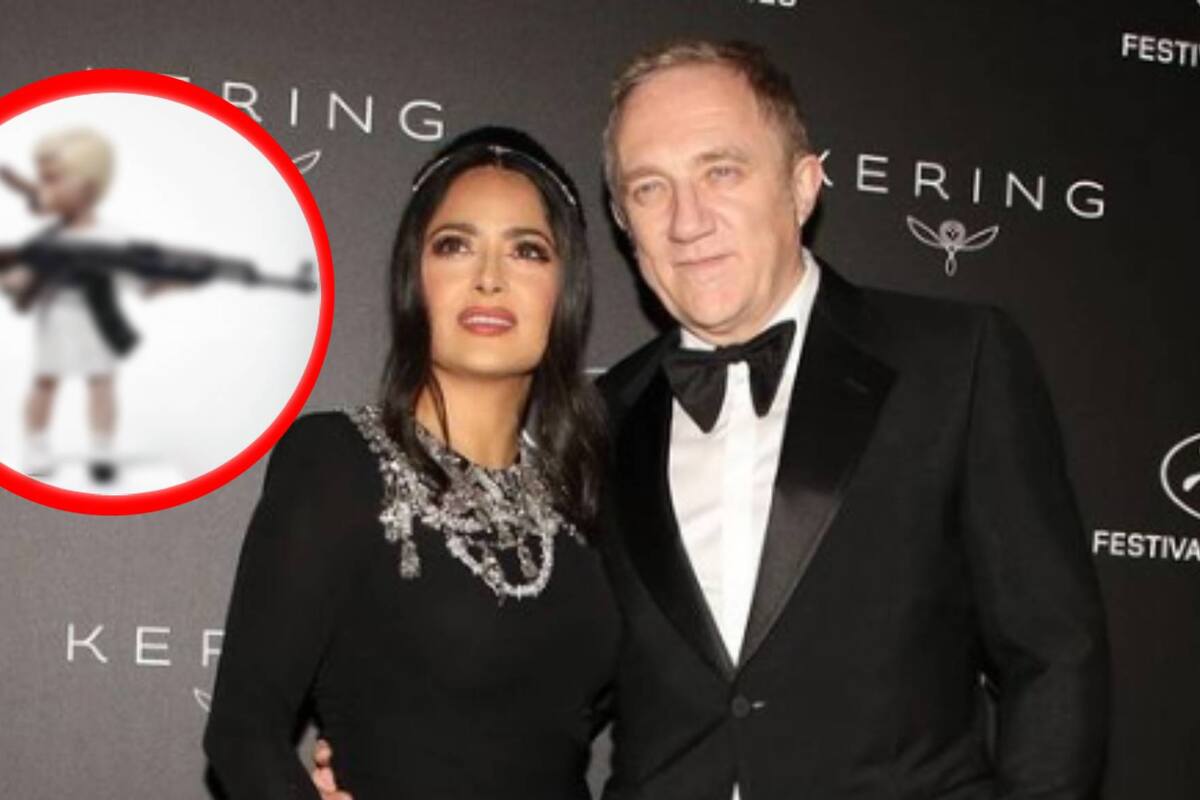 Además de Balenciaga, descubren otro negocio raro del esposo de Salma Hayek