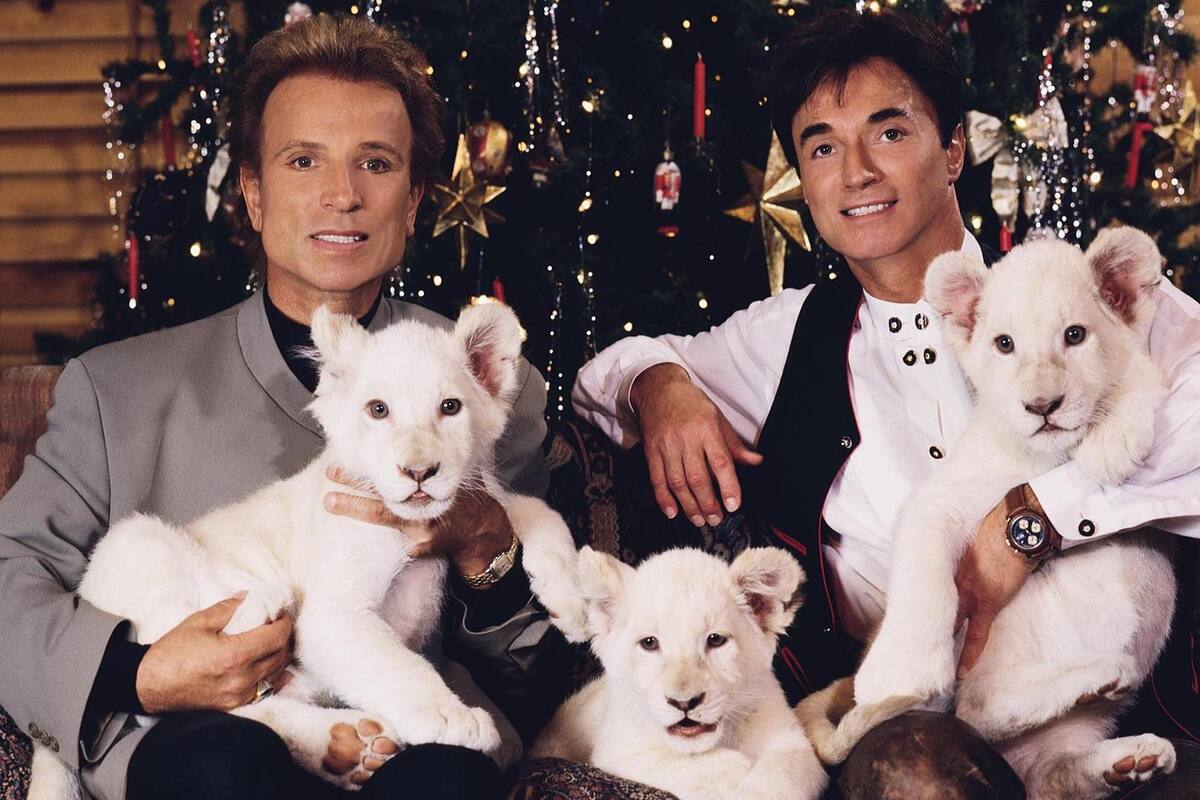 Muere Siegfried, del dúo de magos Siegfried & Roy