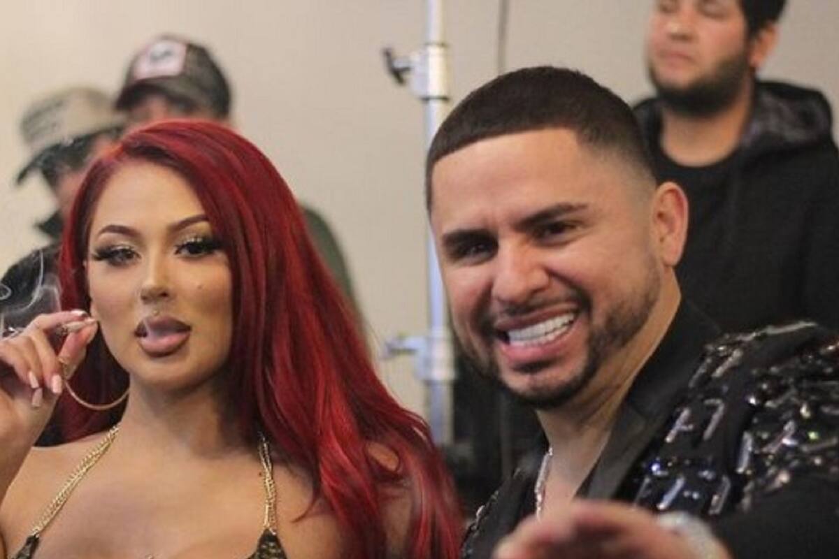 Jenny 69 se va de fiesta con Larry Hernández y hacen una colaboración