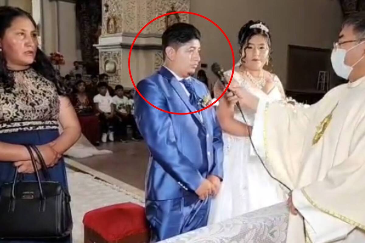 VIDEO: Novio asegura ser obligado a casarse el mismo día de su boda