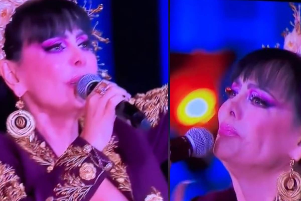 Maribel Guardia llora al cantarle a la Virgen de Guadalupe en homenaje a su hijo fallecido