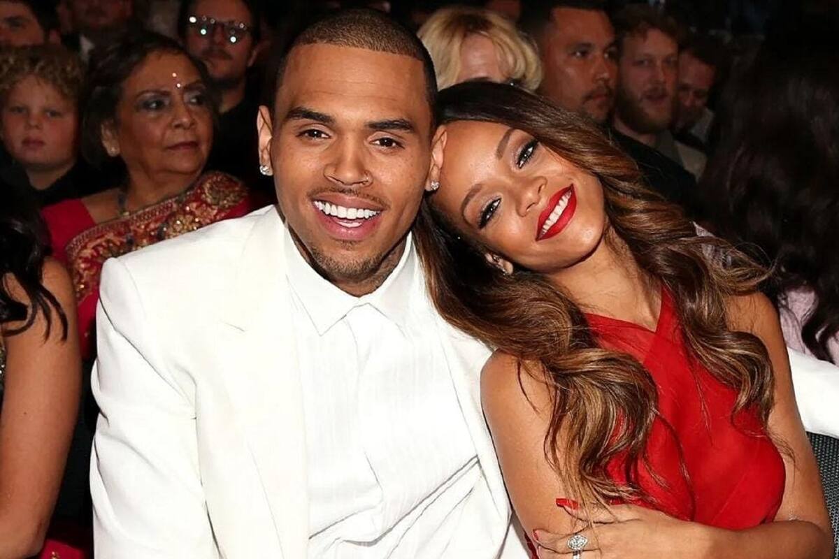 Este fue el mensaje que Chris Brown le envió a Rihanna por su participación en el Super Bowl
