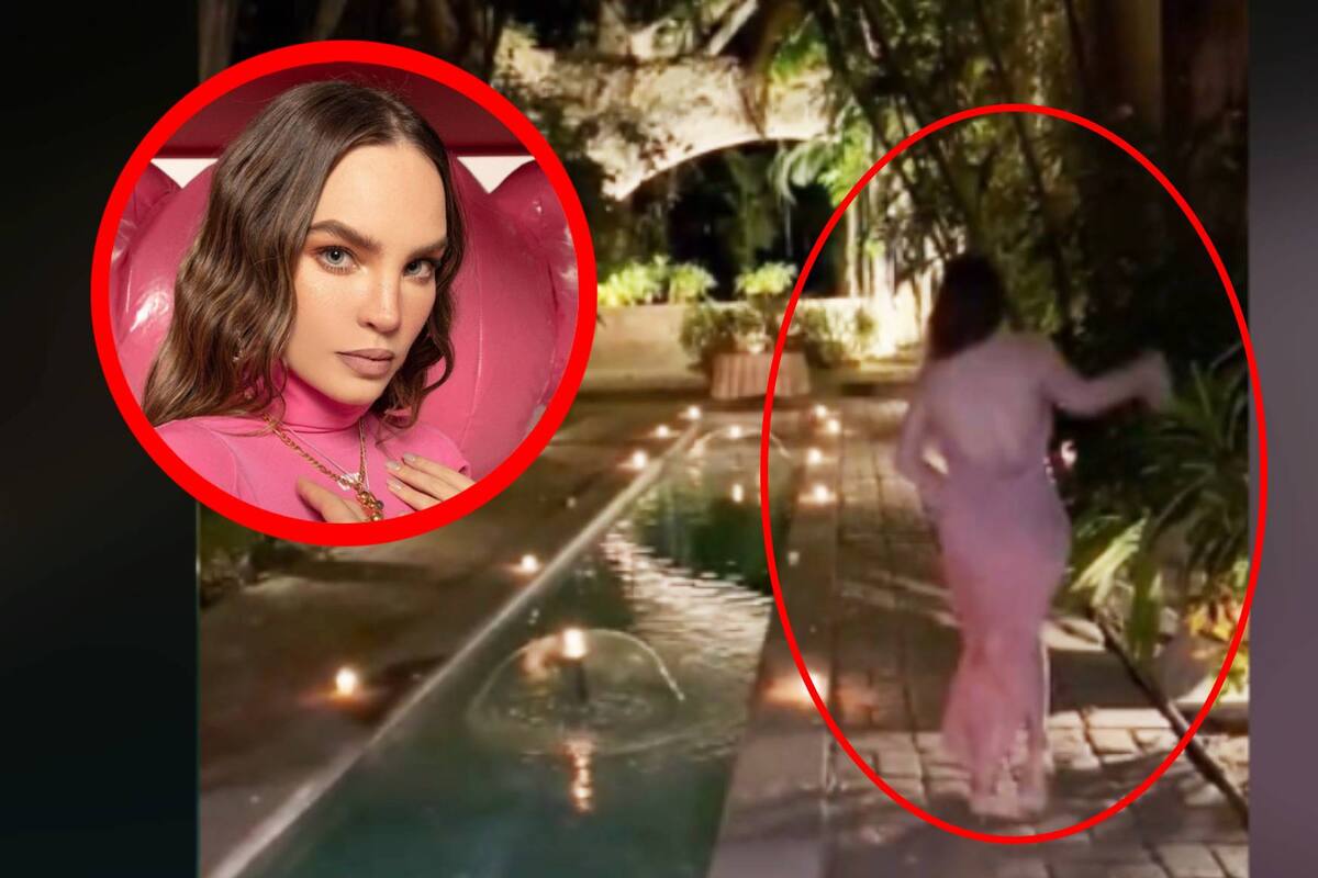 TIKTOK: Belinda casi se da tremendo azotón por intentar ser provocativa en tacones