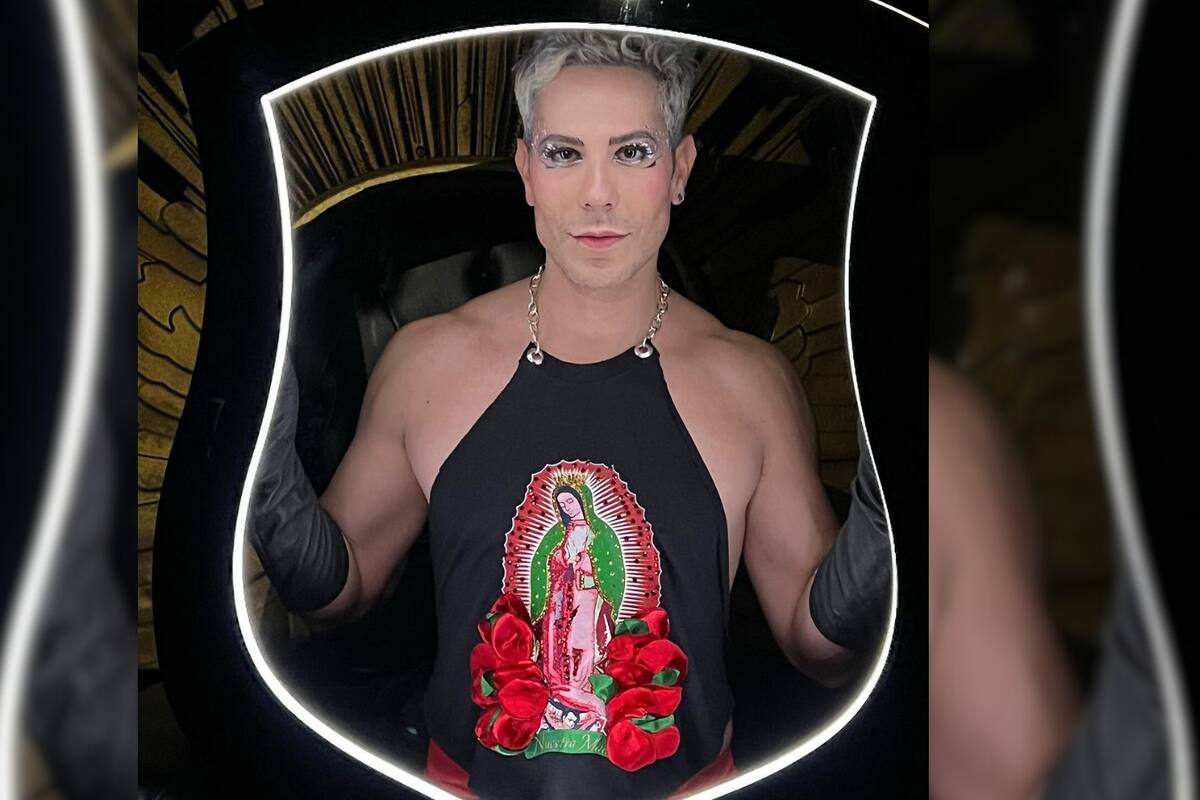 Christian Chávez rinde audaz homenaje a la Virgen de Guadalupe en pleno concierto