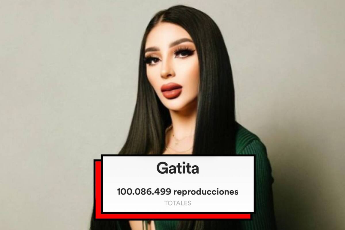 "Gatita" de Bellakath, supera más de 100 millones de reproducciones en Spotify