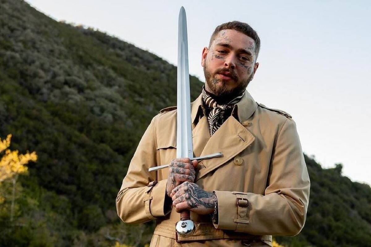 Post Malone se convierte en piloto de carreras para su nueva canción “Motley Crew”