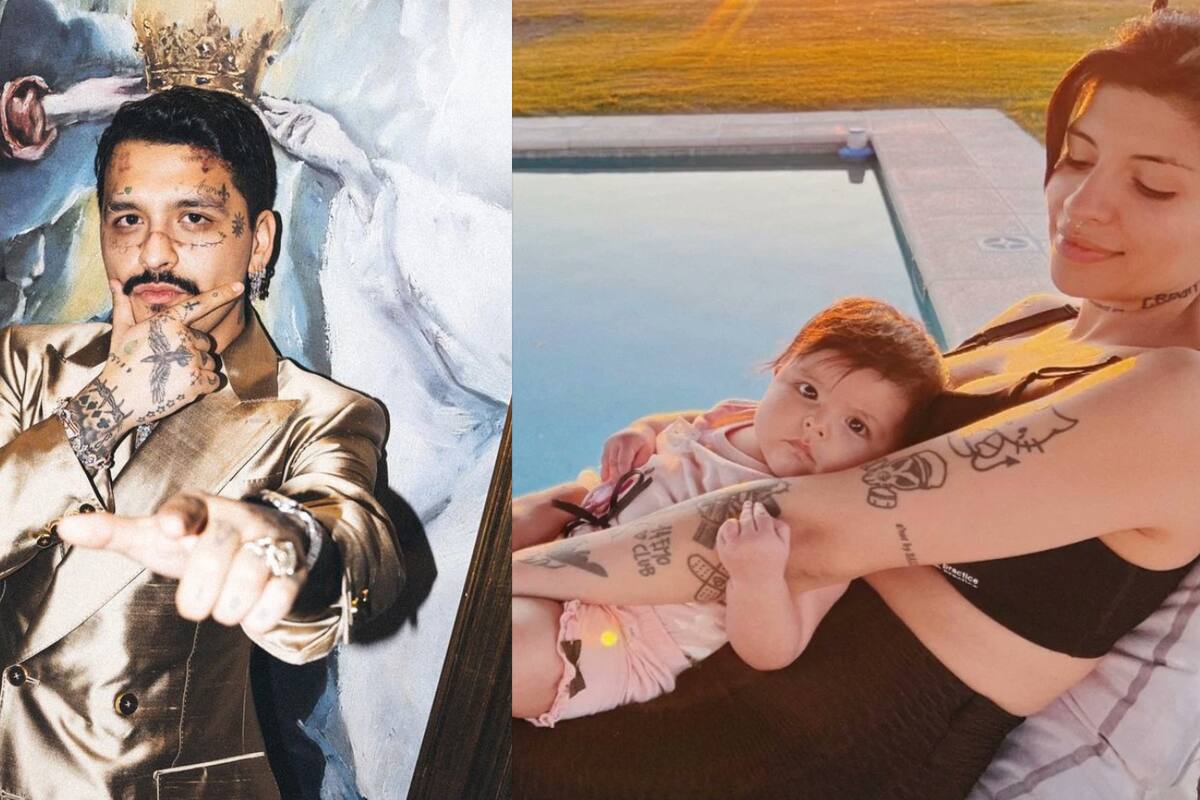 Cazzu expresa su inconformidad por el parecido de su hija con Christian Nodal