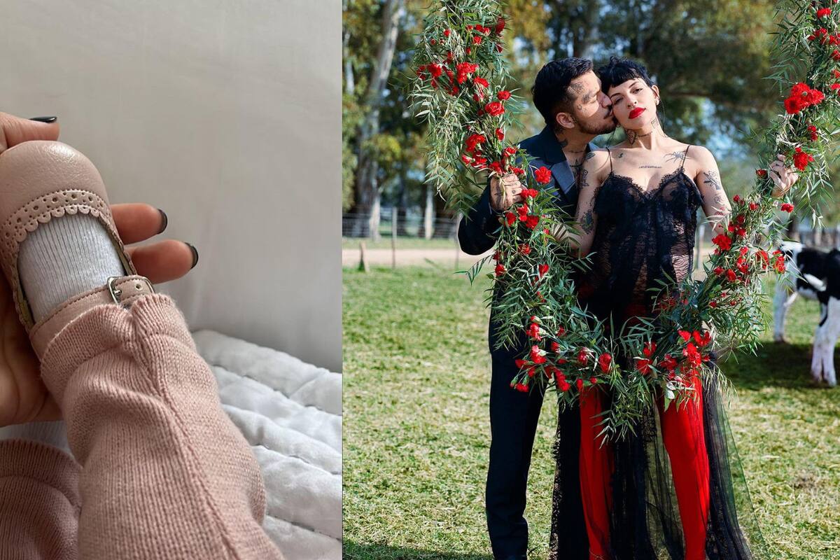 Hija de Cazzu y Christian Nodal viste ropa de diseñador valuada en miles de pesos