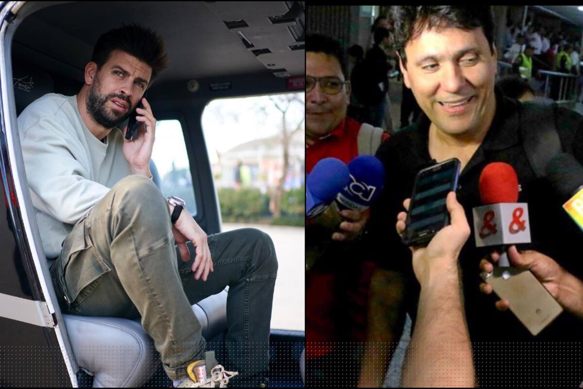 Desmienten pelea entre Gerard Piqué y hermano de Shakira