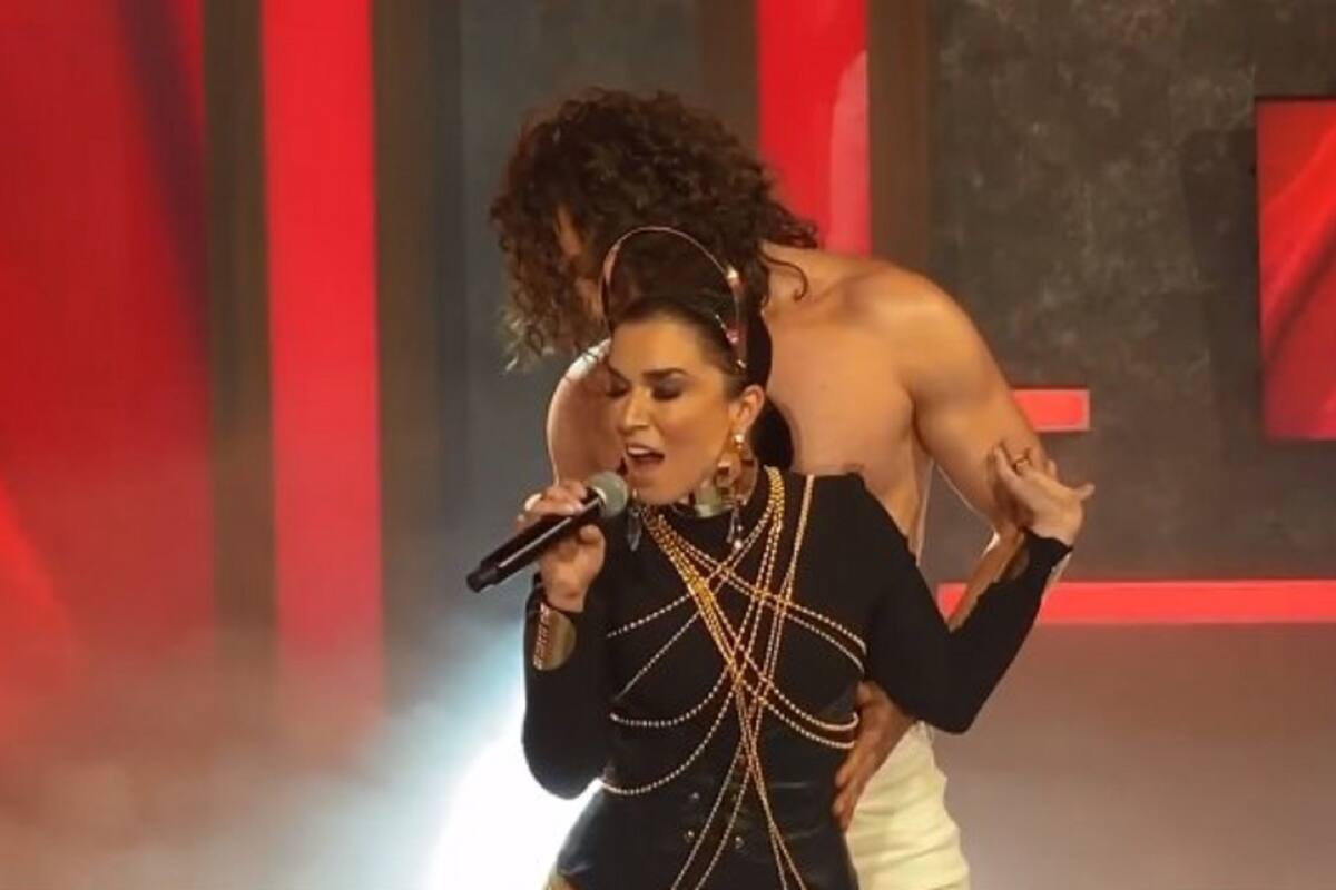 "¡Quiero Cantar!": Laura G desafina y se pone nerviosa al bailar con guapísimo bailarín