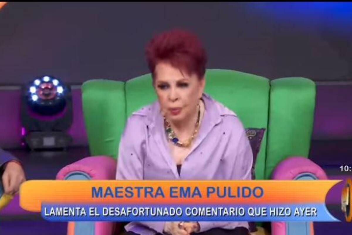 Ema Pulido se disculpa por su polémico comentario a Tefi Valenzuela en 'Las Estrellas Bailan en Hoy'