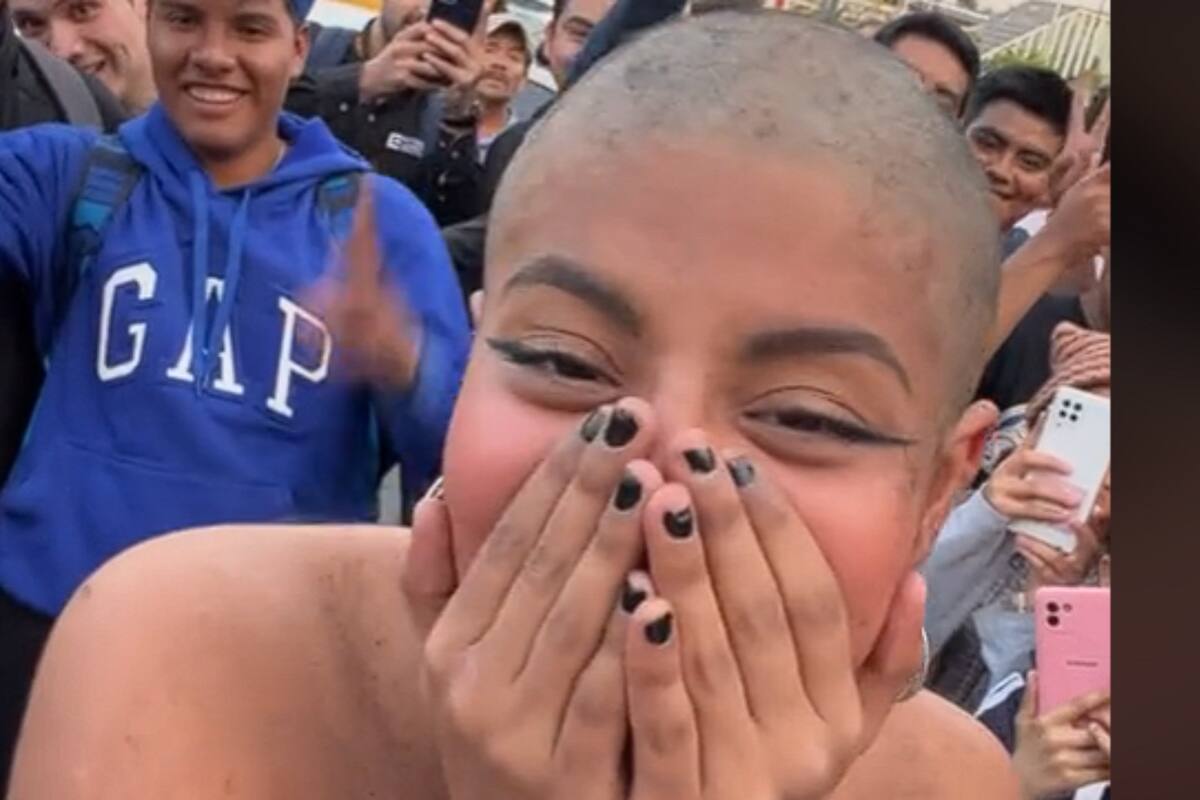 TikTok: Mujer acepta reto de raparse para ganarse un auto