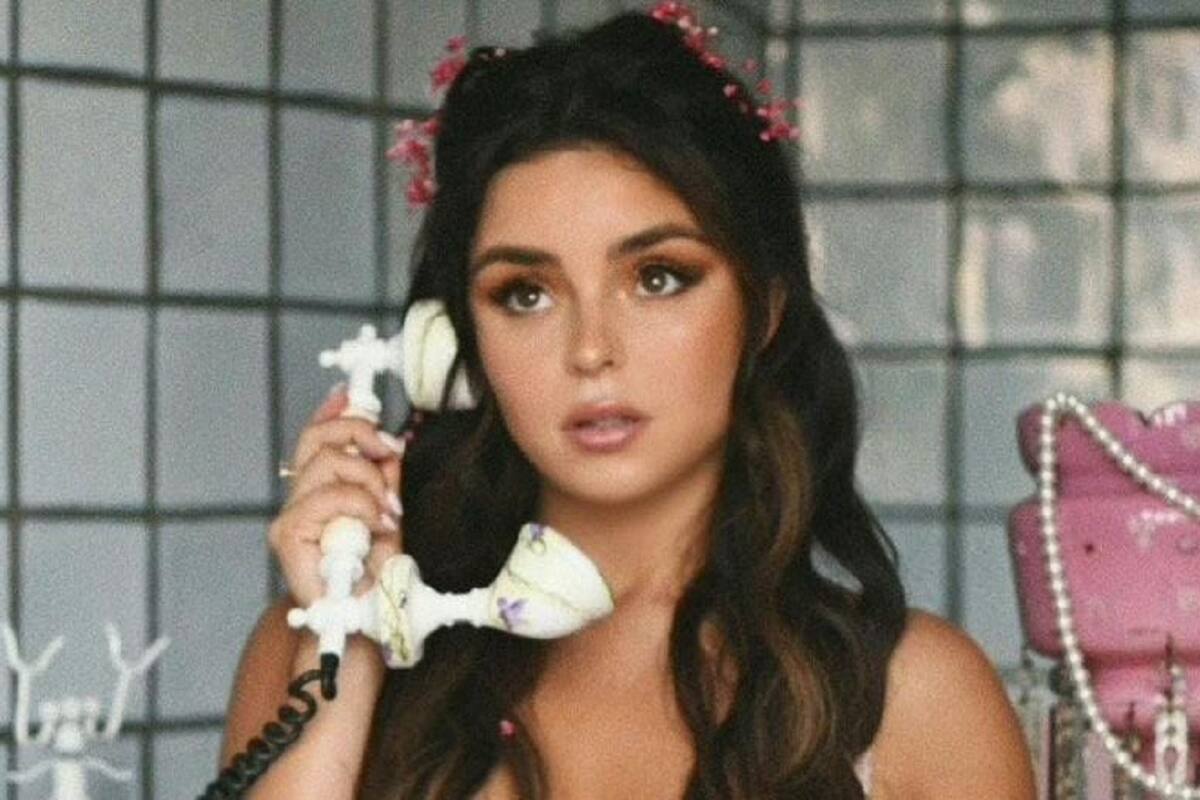 Demi Rose acapara las miradas de sus fans con espectacular vestido blanco