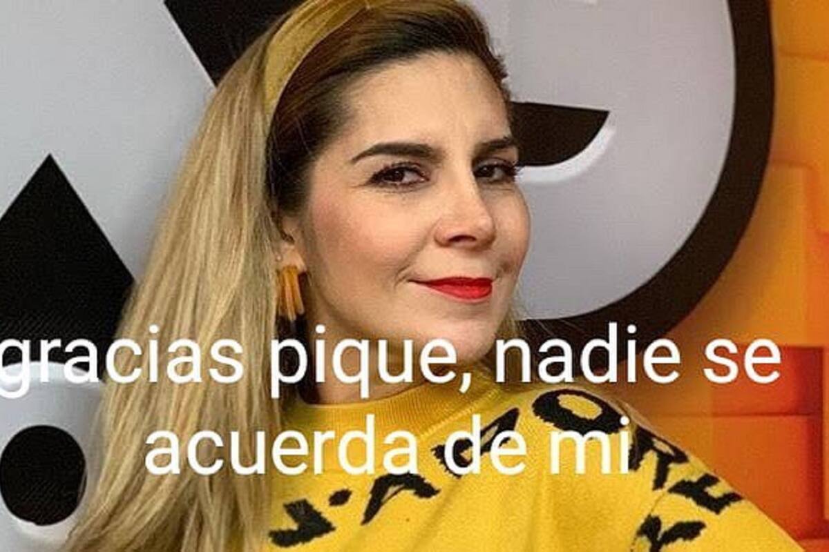 Karla Panini agradece a Gerard Piqué porque ahora nadie se acuerda de ella
