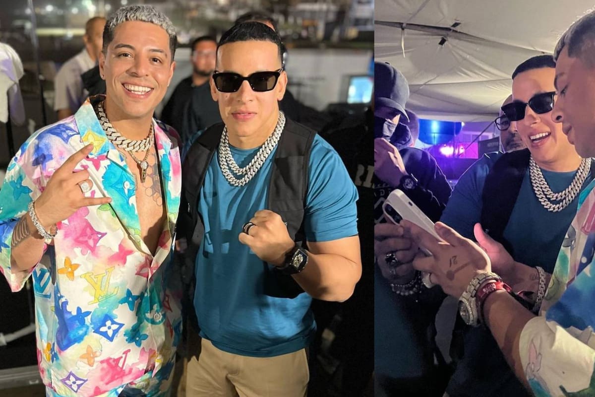 Eduin Caz aparece junto a Daddy Yankee en el Baja Beach Fest ¿Se viene dueto?