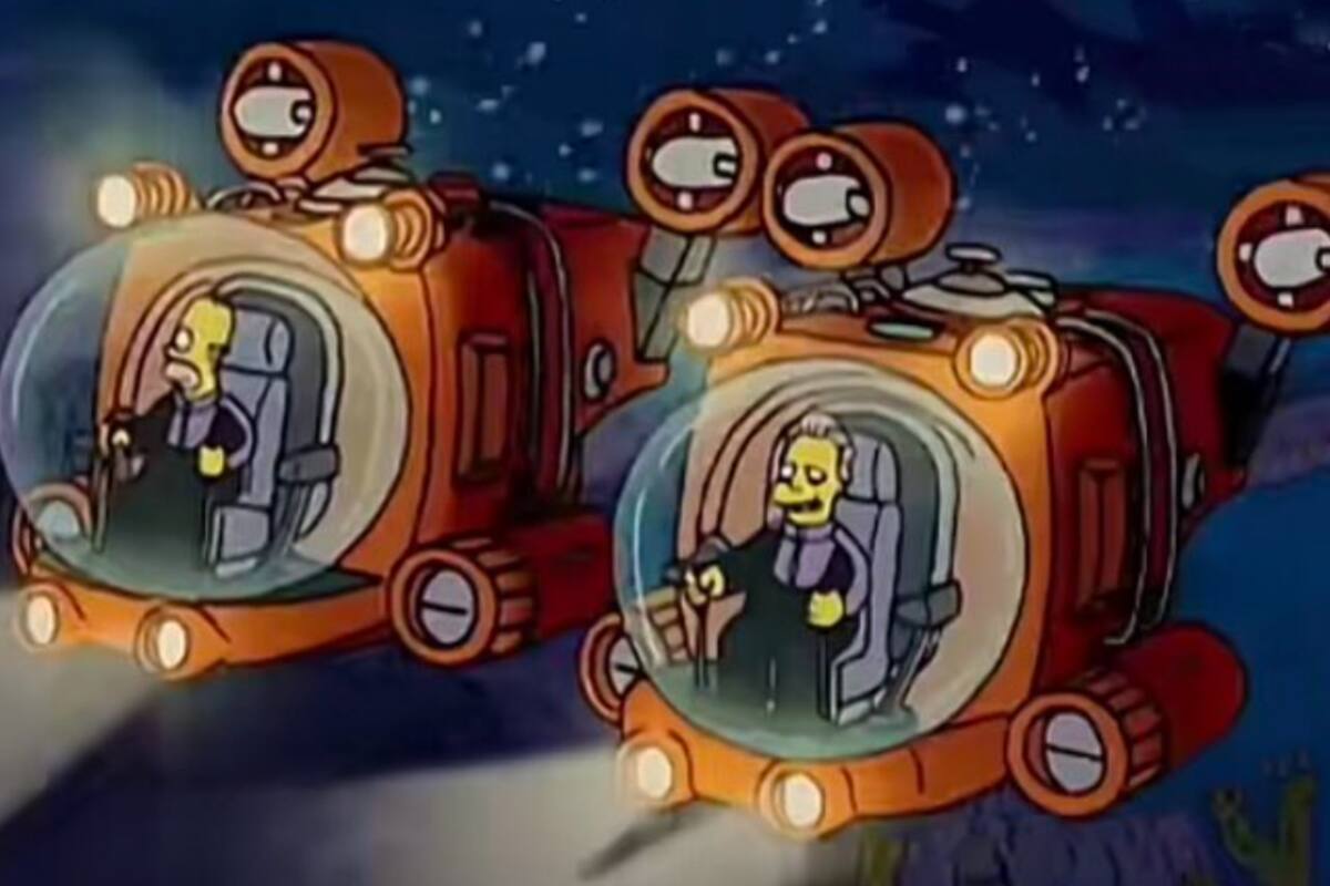 ¿"Los Simpson" lo vuelven a hacer? La serie habría predicho la desaparición del submarino Titán