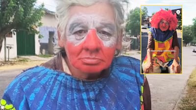 “Hombre mayor de 60 años se viste de payaso para tener una vejez digna tras jubilarse hace un año y enfrentar dificultades”