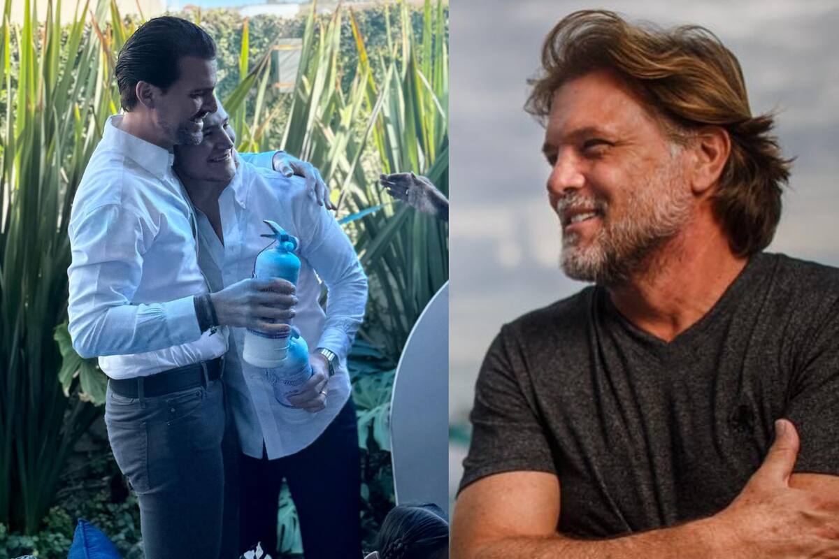 René Strickler celebra la próxima llegada de su primer nieto con orgullo luego de que su hijo anunciara su llegada