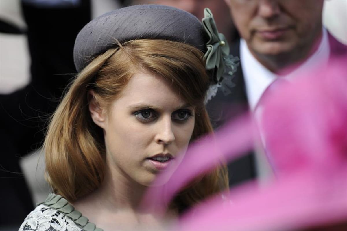 Beatriz de York, nieta de la reina Isabel II, se casó con Edoardo Mapelli Mozzi