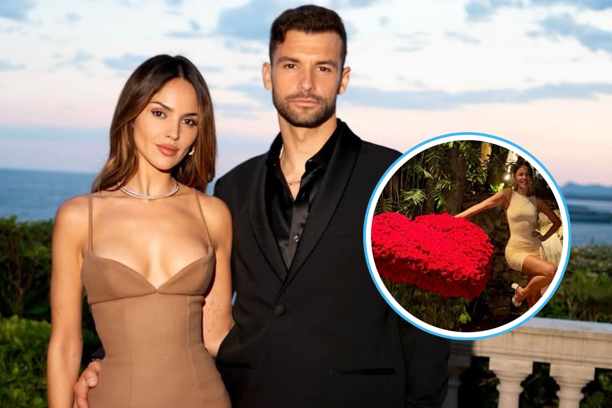 El tenista búlgaro Grigor Dimitrov, la pareja actual de Eiza González