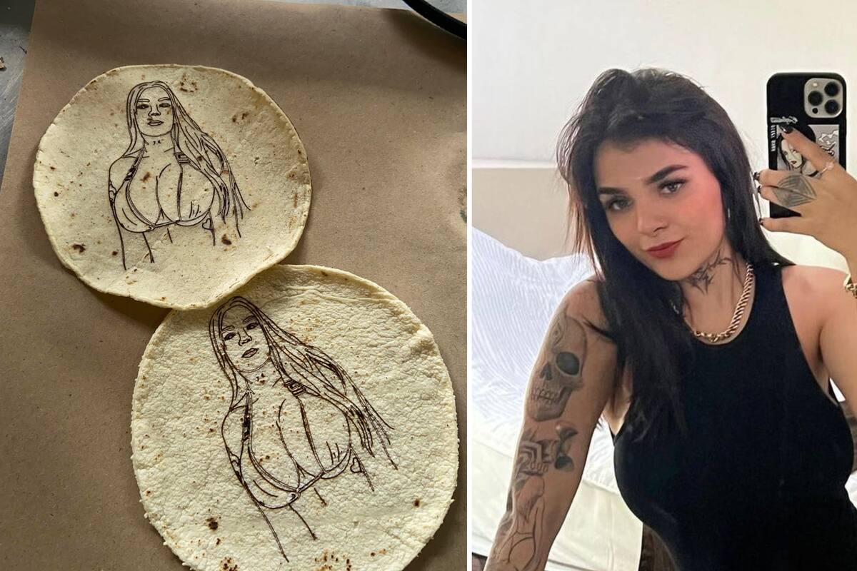 Venden tortillas con la imagen de Karely Ruiz y se hace viral