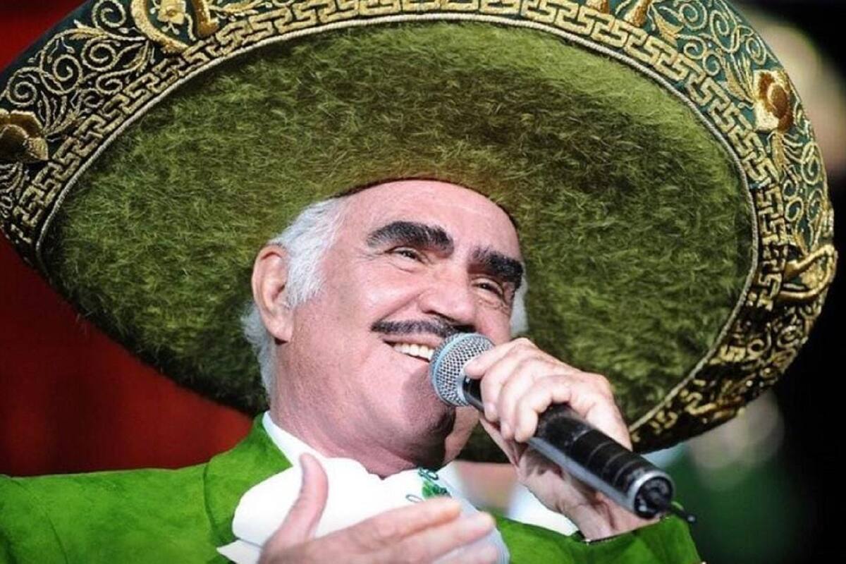 Muere Vicente Fernández a los 81 años