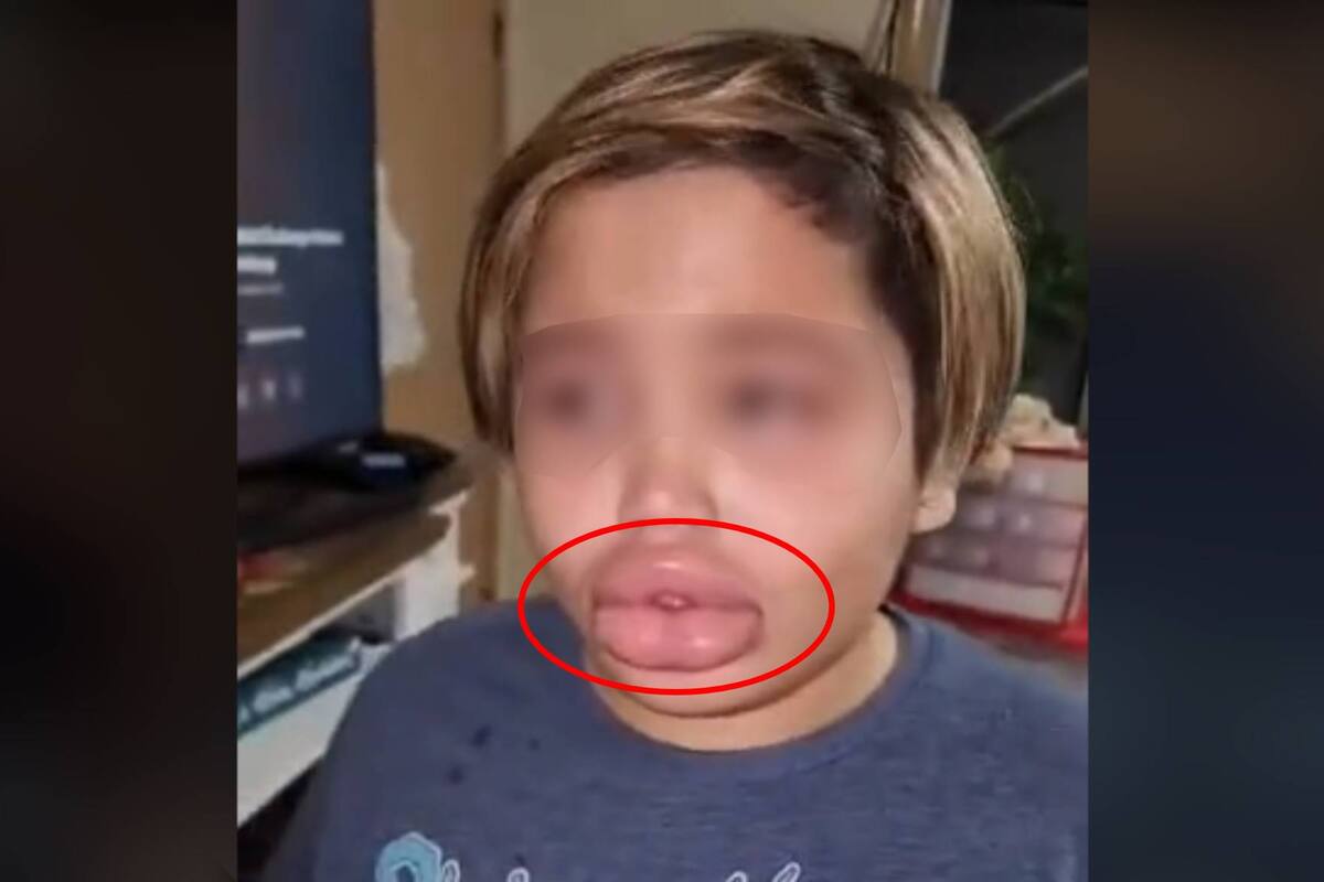 VIRAL: Niño termina como Kylie Jenner con reto viral y entra en pánico