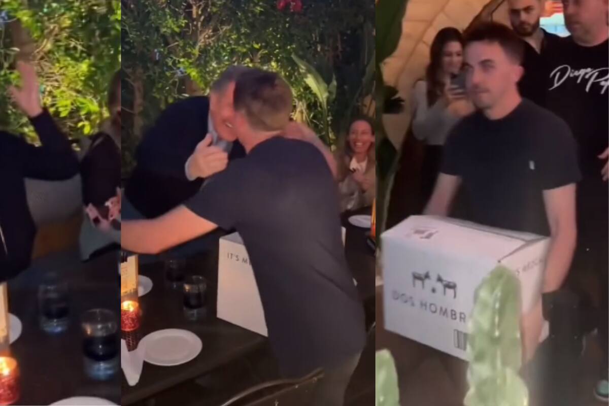 Emotivo reencuentro: Frankie Muniz, de 'Malcolm El de En Medio', Sorprende a Bryan Cranston en un restaurante