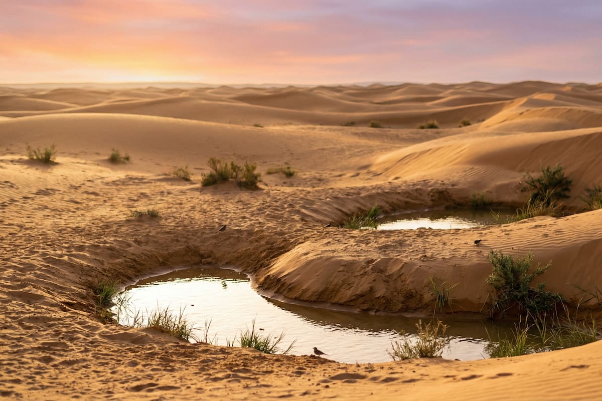 Después de la pérdida masiva de abejas y árboles que no soportaron el calor, científicos hallan que la configuración del terreno puede frenar el avance del Sáhara, acumular agua y revitalizar un desierto que parecía destinado a desaparecer