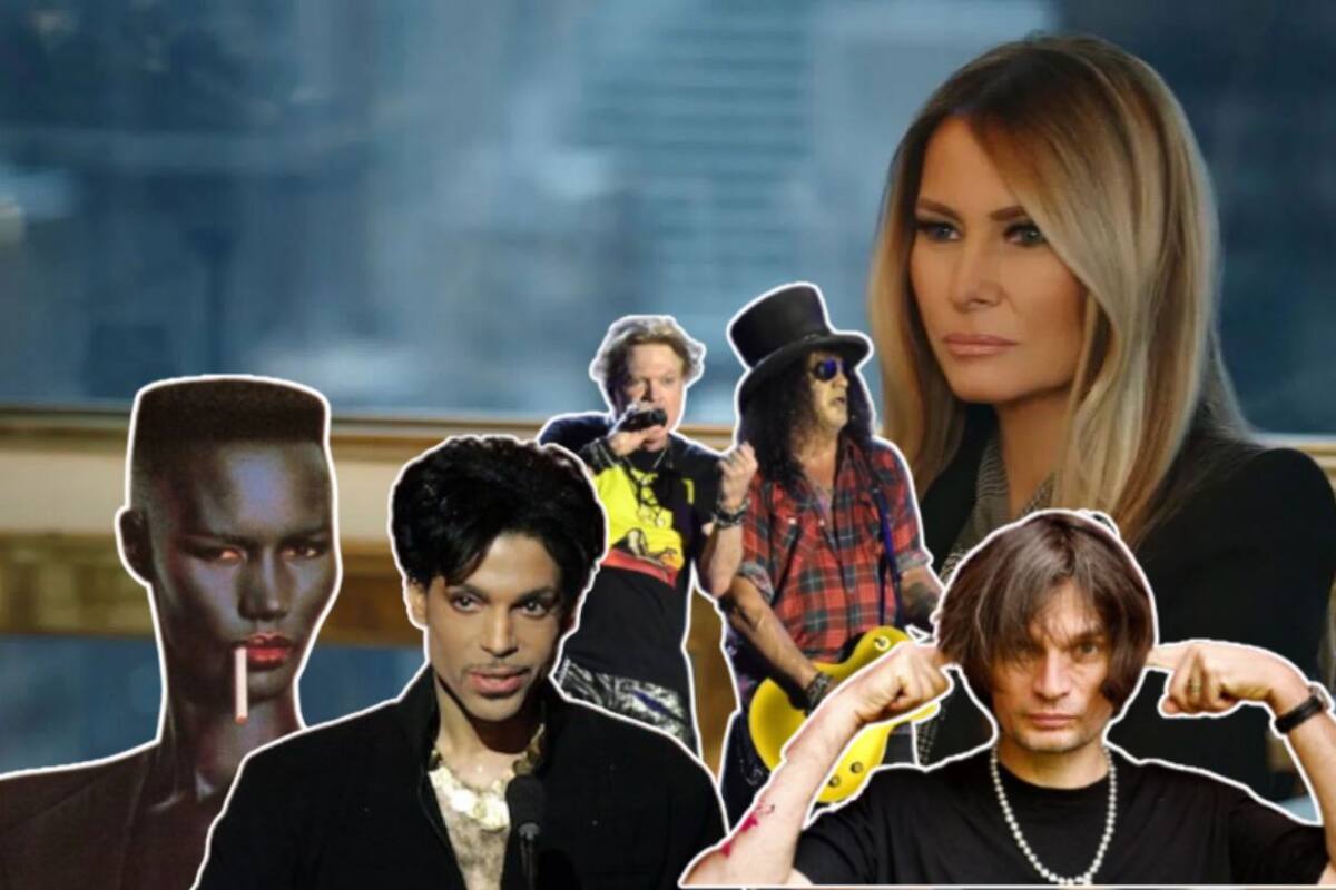 Guns N’ Roses, Prince y otros artistas se negaron a licenciar su música para el documental de Melania Trump por motivos políticos