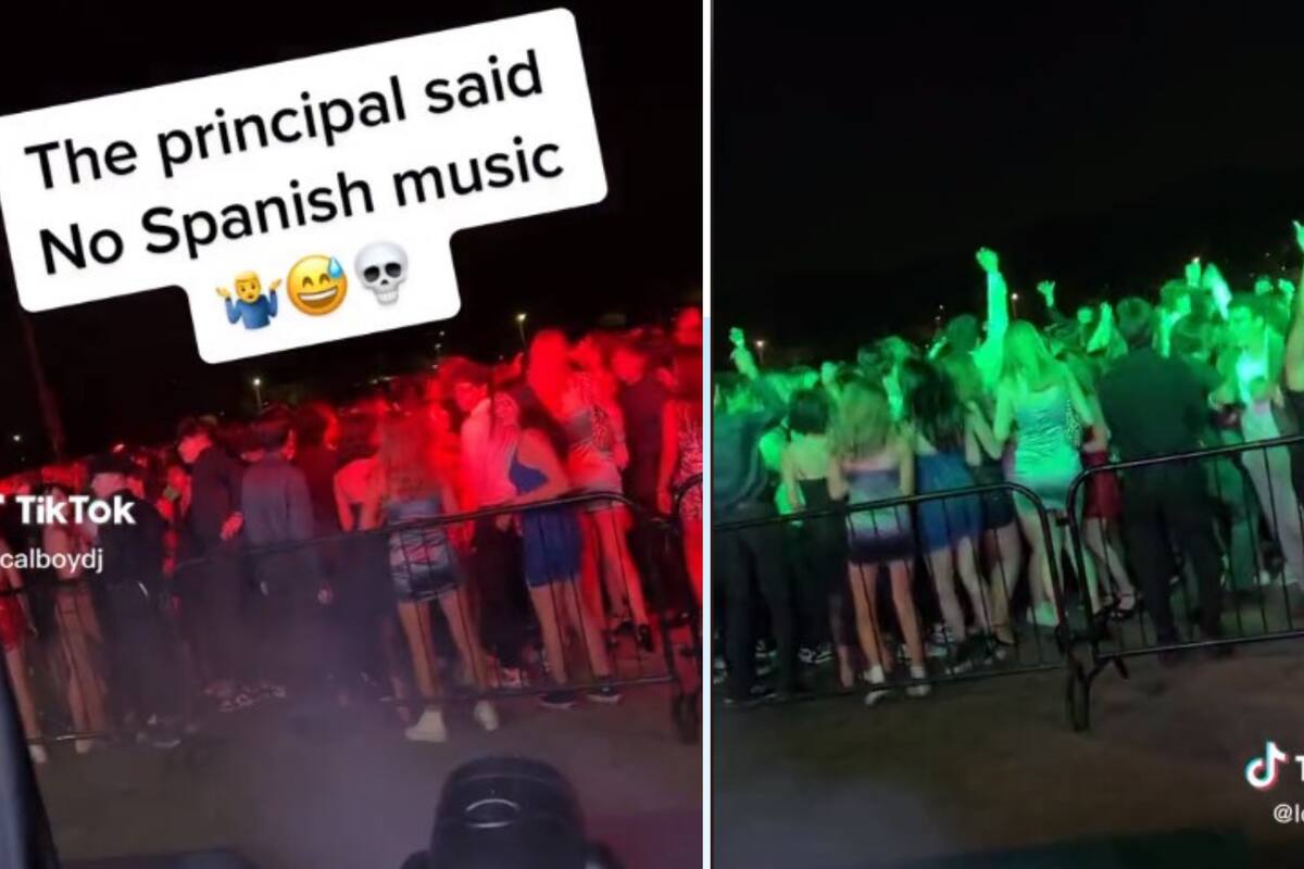 VIDEO DE TIKTOK: Estudiantes de EU se hacen viral al bailar "La Chona" en su graduación