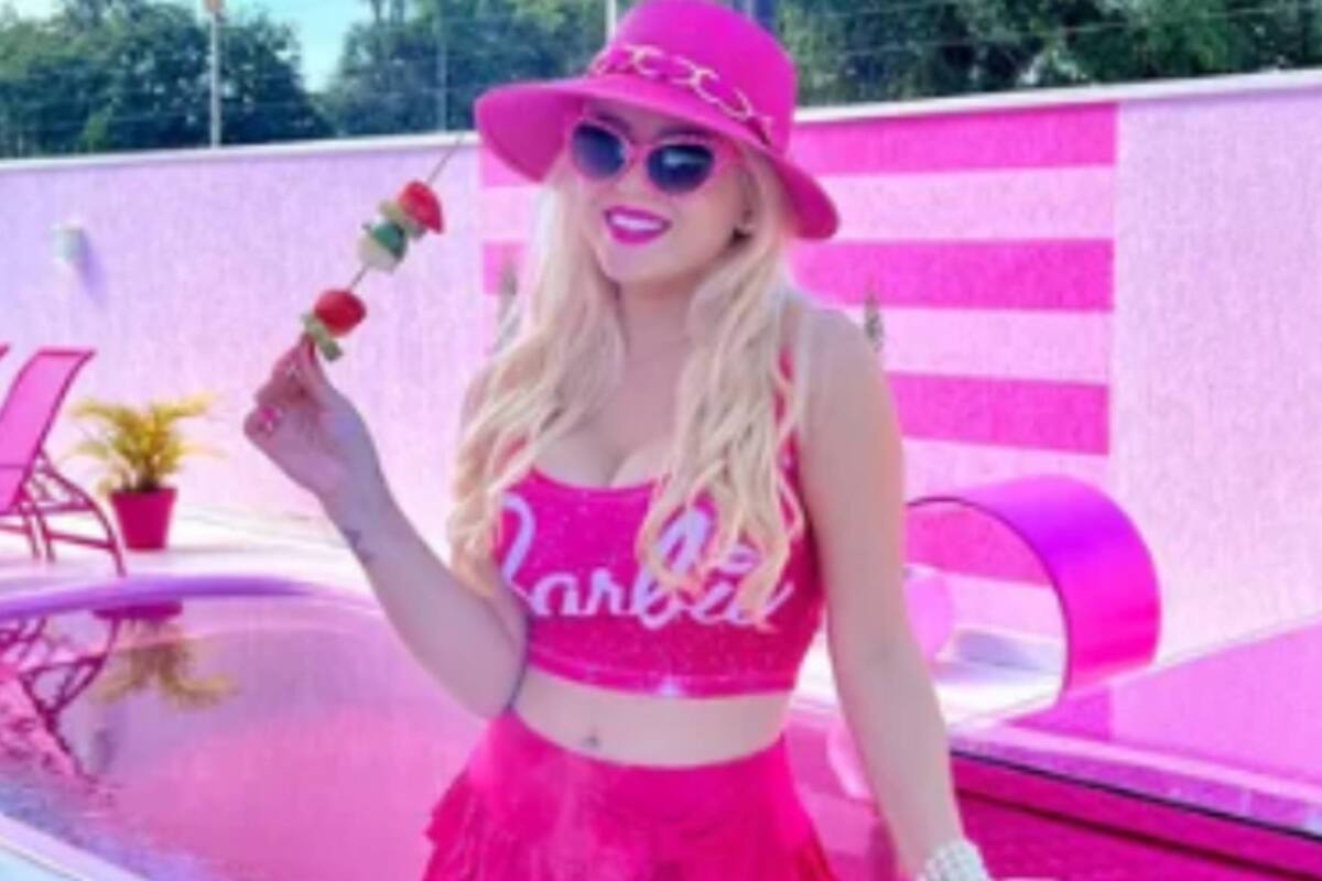 Mujer remodela su casa para que sea idéntica a la de Barbie