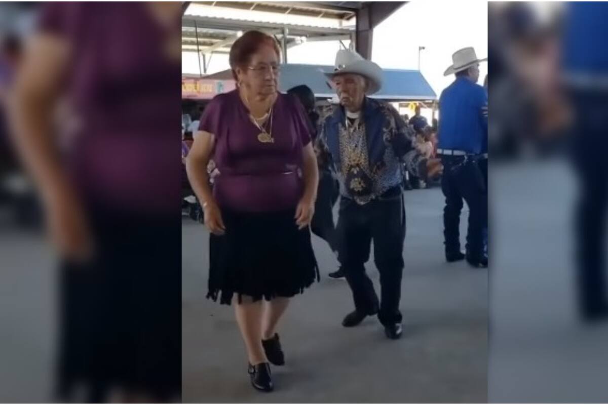 VIRAL: Un abuelito norteño se viraliza por su cómica forma de baile al ritmo de "Bebe dame"