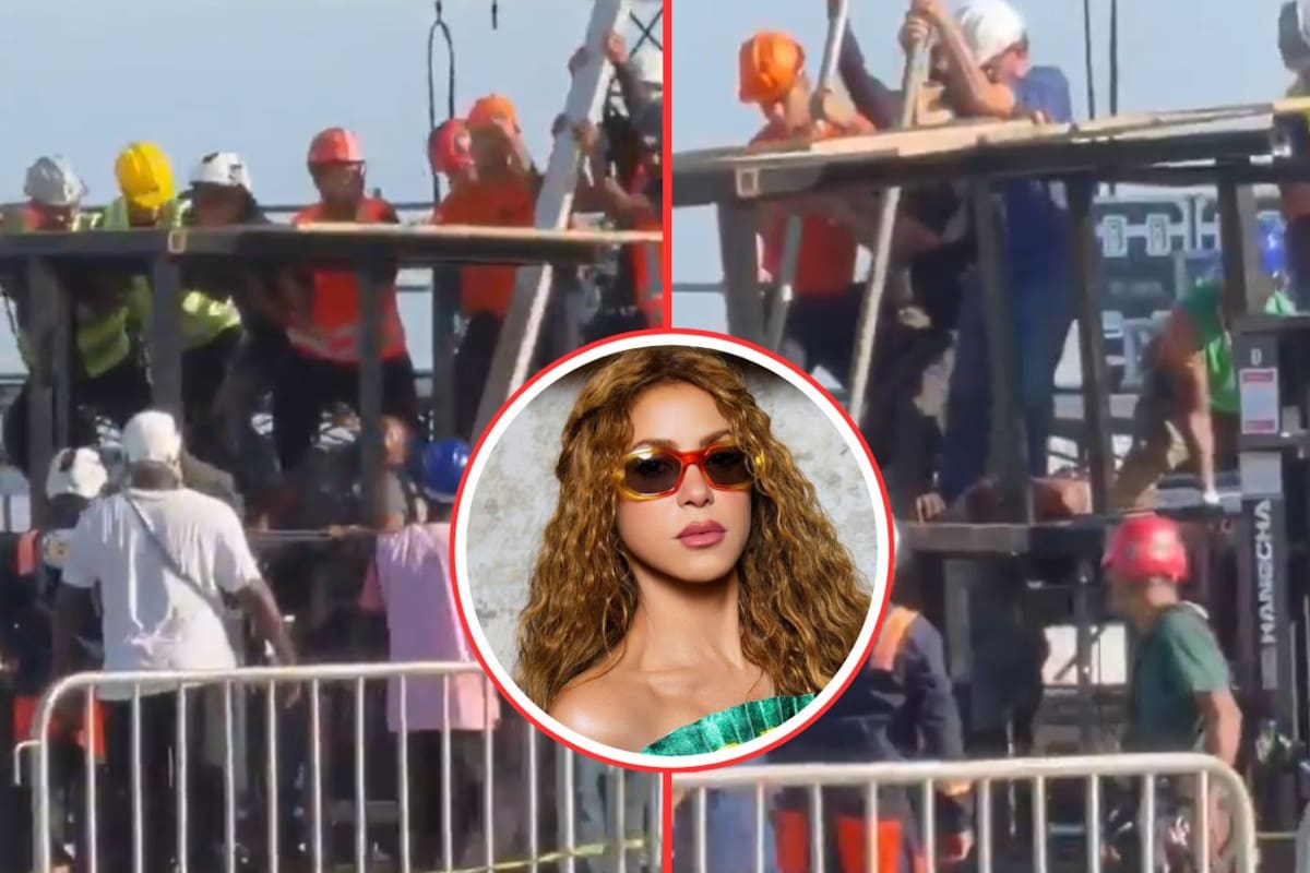 Fallecimiento de un operario durante la construcción del escenario para el concierto de Shakira en Copacabana y las deficiencias en seguridad laboral que podrían acarrear sanciones a los organizadores