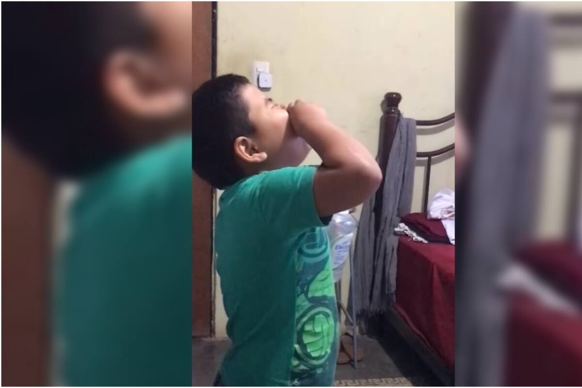 Niño vuelve viral en redes sociales por gracioso momento cuando toma sus medicamentos