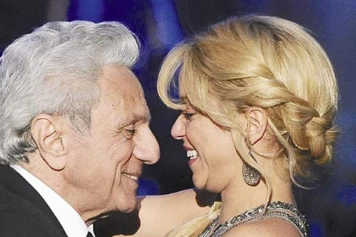 Revelan que el padre de Shakira volvió a ser hospitalizado