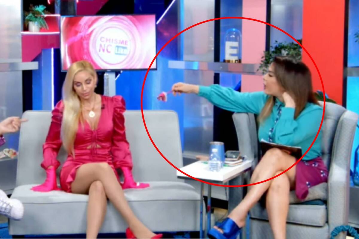 Elisa Beristain y Marcela Iglesias protagonizan tremendo agarrón en "Chisme No Like"